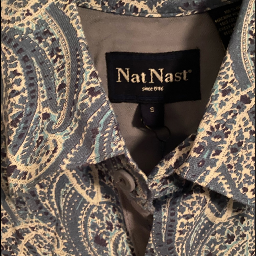Paisley button up.